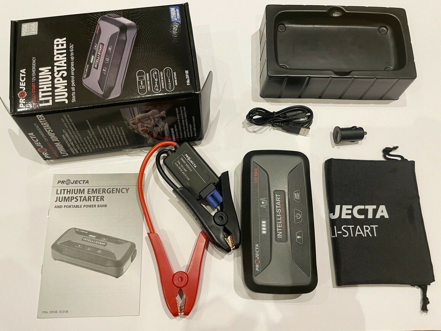 NLA PROJECTA INTELLI-START 12V 900A LITHIUM EMERGENCY JUMPSTARTER AND POWER IS91