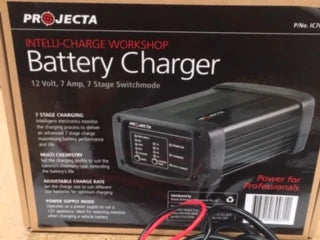 NLA - PROJECTA Intelli-Charge 7 Aamp 12 Volt Battery Charger 7 Stage Auto IC700W