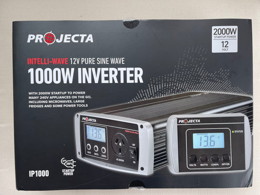PROJECTA IP1000 Intelli-wave 12V-240V Pure Sine Wave Inverter