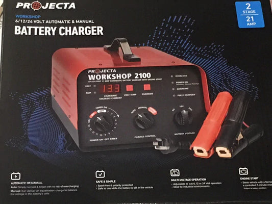 Projecta HDBC35 Workshop Battery Charger HDBC35 6 Volt 12 Volt 24 Volt